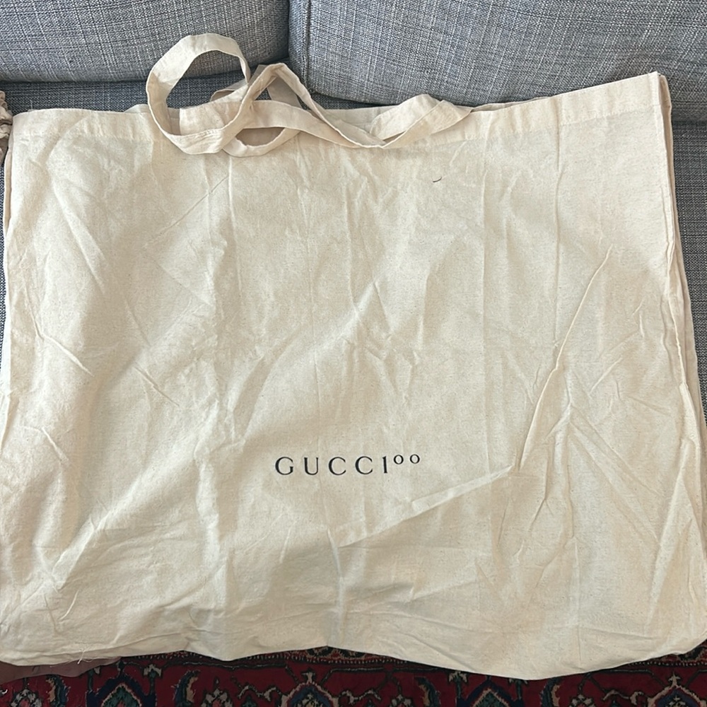 GUCCI XLarge Canvas Tote Bag